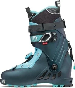 Scarpa F1 Wmn -Scarpa 12173 L f1 woman leichtigkeit komfort und abfahrtsperformance anthracite aqua related image 3 1280x1280