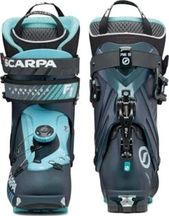 Scarpa F1 Wmn -Scarpa 12173 L f1 woman leichtigkeit komfort und abfahrtsperformance anthracite aqua related image 4 1280x1280