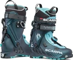 Scarpa F1 Wmn -Scarpa 12173 L f1 woman leichtigkeit komfort und abfahrtsperformance anthracite aqua related image 8 1280x1280