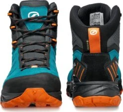 Scarpa Rush Trek GTX 9 Scarpa Rush Trek GTX -Scarpa 63140G M Rush TRK GTX Pagoda Blue Mango RGB 3 1280x1280